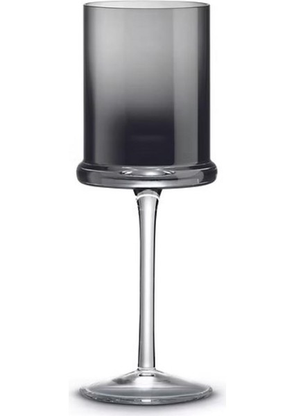 Fun Classy 2'li Cam Şarap Kadehi Seti 270 Ml- Duman Grisi