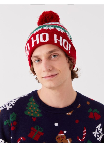 Yeni Sezon Yılbaşı Temalı Erkek Triko Bere fiyatları