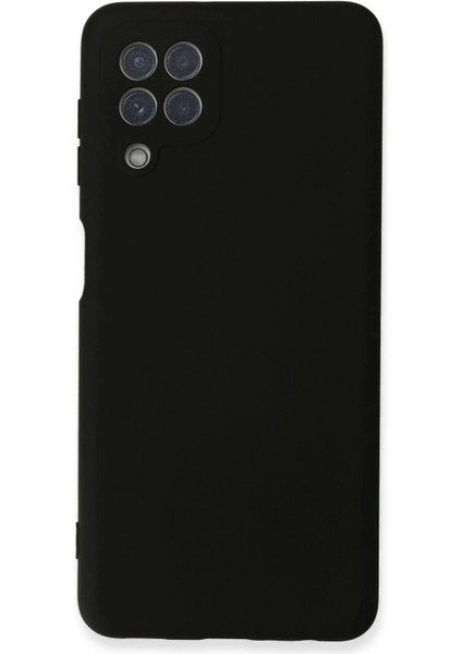 Bfs Samsung Galaxy A22 Kılıf Nano Içi Kadife Silikon - Siyah