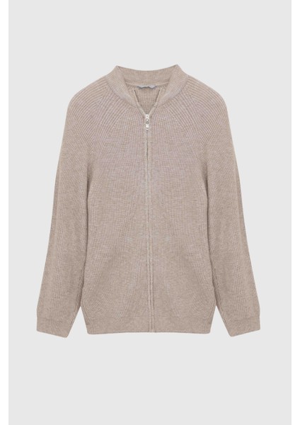 Slim Fit Vizon Selanik Örgü Hirka indirimleri