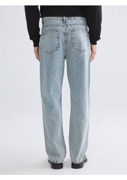 Yeni Sezon Baggy Fit Erkek Jean Pantolon fırsatları