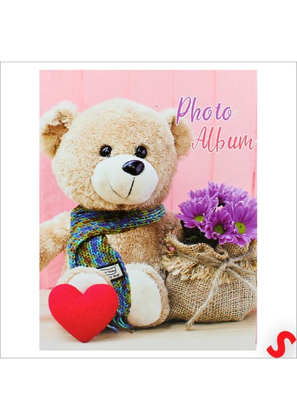 Bebek Fotoğraf Albümü, 10CM x 15CM x 100 Resimlik - Pembe modelleri