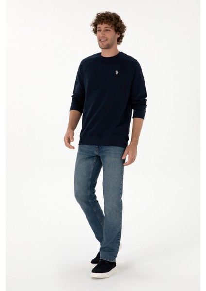 Erkek Lacivert Sweatshirt 50313752-VR033 fırsatları