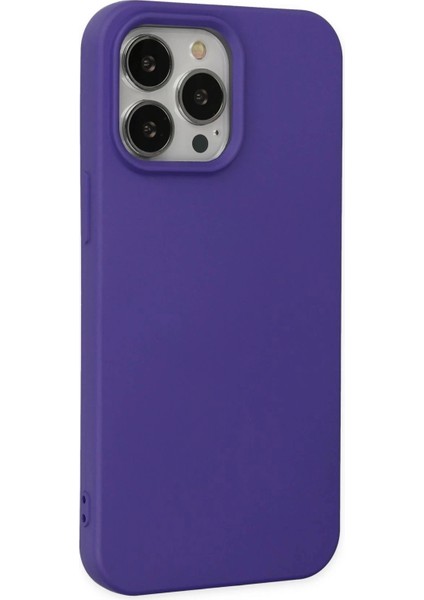 Bfs iPhone 14 Pro Max Kılıf Nano Içi Kadife Silikon - Mor fiyatları