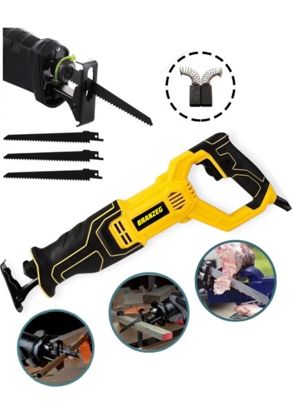 Devirli Tilki Kuyruğu 750W 3 Adet Bıçaklı 20MM 2800 Devir