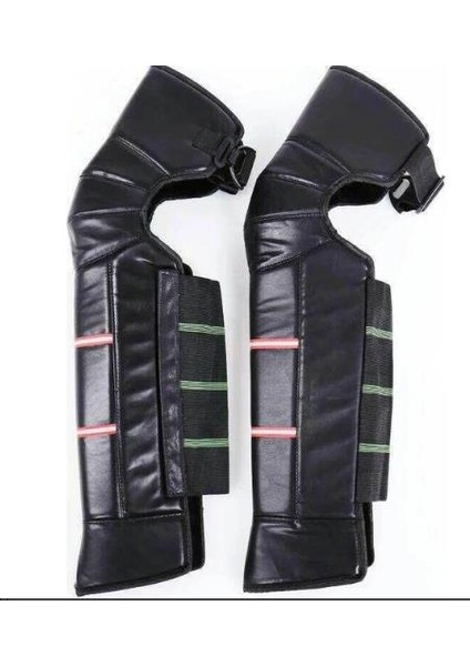 Diz & Bacak Koruma Deri Reflektörlü Yağmur & Rüzgar & Soğuğa Karşı Yüksek Seviye Korumalı