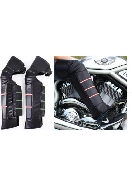 Diz & Bacak Koruma Deri Reflektörlü Yağmur & Rüzgar & Soğuğa Karşı Yüksek Seviye Korumalı fiyatları