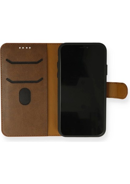 Bfs iPhone 13 Mini Kılıf Trend S Plus Kapaklı Kılıf - Taba fiyatları
