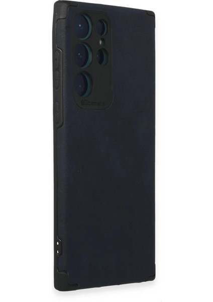Bfs Samsung Galaxy S22 Ultra Kılıf Loop Deri Silikon - Lacivert fiyatları