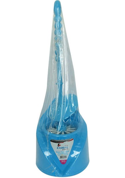 Plastik Muhafazalı Tuvalet Klozet Fırça Takımı Karışık Renk ZP-152 fırsatları