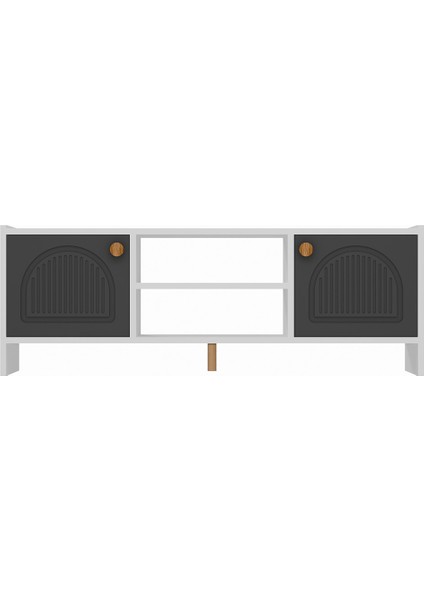 Molde Bohem Tv Sehpası Mdf Membran Kapaklı Raflı Tv Ünitesi Televizyon Sehpası fırsatları