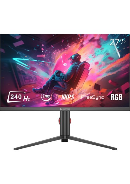 Rıpper RM27F240Q 27'' 1ms 240Hz Qhd IPS Rgb Pivot Gaming Monitör