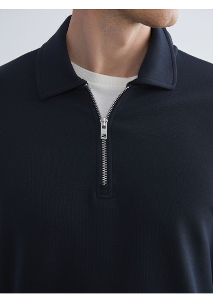 Yeni Sezon Polo Yaka Erkek Sweatshirt modelleri