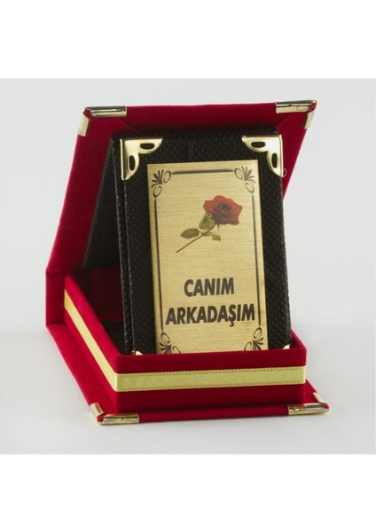 Ds-Derin Canım Arkadaşım Plaketi-Kırmızı