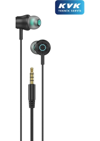 RV-BKG514 3.5mm Jack Girişli Kablolu Kulaklık Yüksek Bass