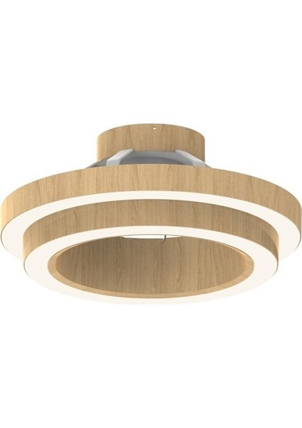 TX-12DL01 Ahşap Uzaktan Kumandalı Lambalı Tavan Vantilatörü