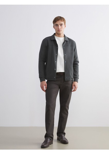 Yeni Sezon Rahat Kalıp Uzun Kollu Erkek Gömlek Ceket fırsatları