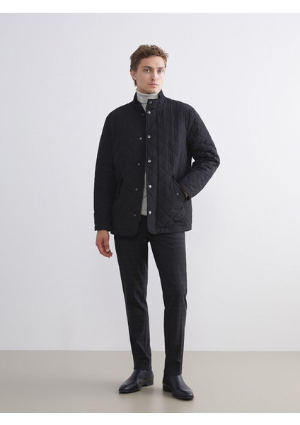 Yeni Sezon Standart Kalıp Dik Yaka Erkek Şişme Mont fiyatları