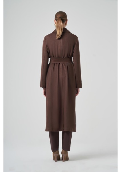 6029 Yakası Zımba Detay Süet Kap Kahve fiyatları