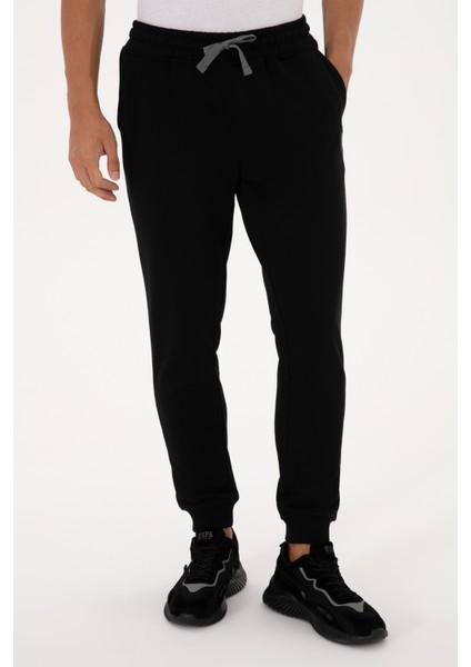 Erkek Siyah Eşofman Altı 50313765-VR046 fiyatları