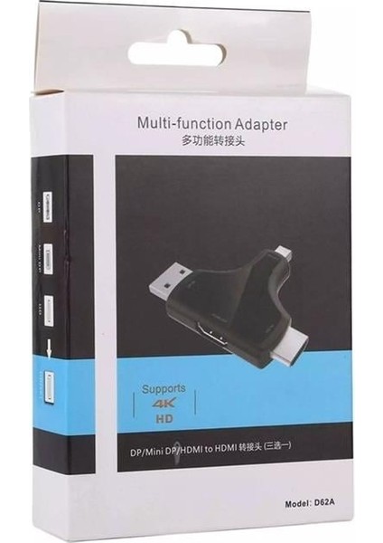 Powermaster Mini Dp+Dp+Hdmı To Hdmı 4K Çevirici modelleri