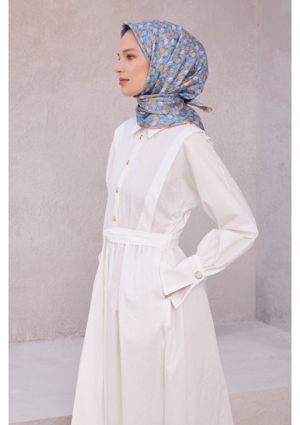 Çiçek Desen Ipek Twill Eşarp 4204D01 10 fiyatları