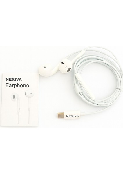 Samsung S21/S22/S23/S24/S25 Ultra Ile Uyumlu Premium Mikrofonlu Kablolu Kulaklık