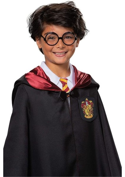 Harry Potter Gryffindor Figür Kostüm Aksesuarı Çocuk Boy Gözlük Siyah Çerçeveli 6 Yaş + fırsatları