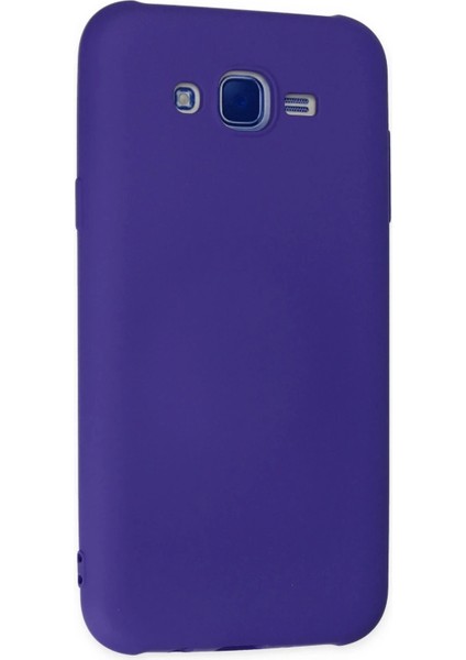 Bfs Samsung Galaxy J7 Kılıf Nano Içi Kadife Silikon - Mor modelleri