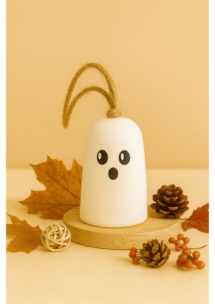 Halloween Cadılar Bayramı Hayalet Temalı Booo & Hahaha Asılabilir Dekor ( 2'li )
