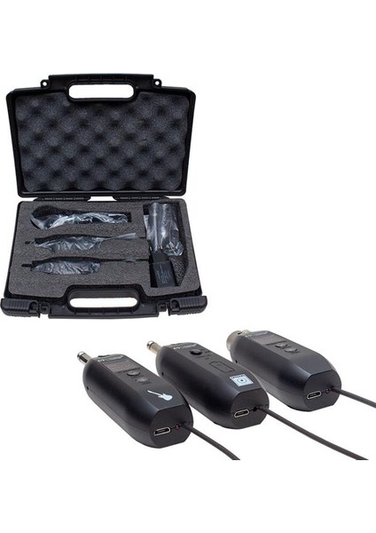 Magicvoice MV-19594 Uhf Göstergeli Kablosuz Amfi Mikrofon ve Enstrüman Aksesuarı Üçlü Set fiyatları