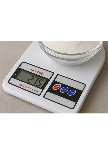 Dijital Hassas Mutfak Tartısı – 10 kg Kapasiteli, LCD Ekranlı, Yüksek Hassasiyetli modelleri