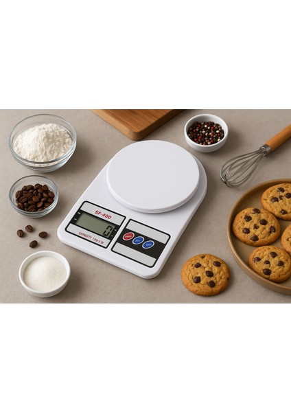 Dijital Hassas Mutfak Tartısı – 10 kg Kapasiteli, LCD Ekranlı, Yüksek Hassasiyetli indirimleri