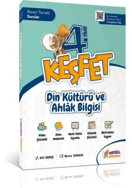 Yayıncılık 4. Sınıf Keşfet Din Kültürü ve Ahlak Bilgisi Etkinlikli Soru Bankası