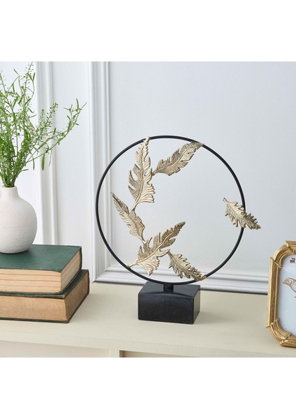 Karaca Leaf Dekoratif Obje 34X28 cm fırsatları