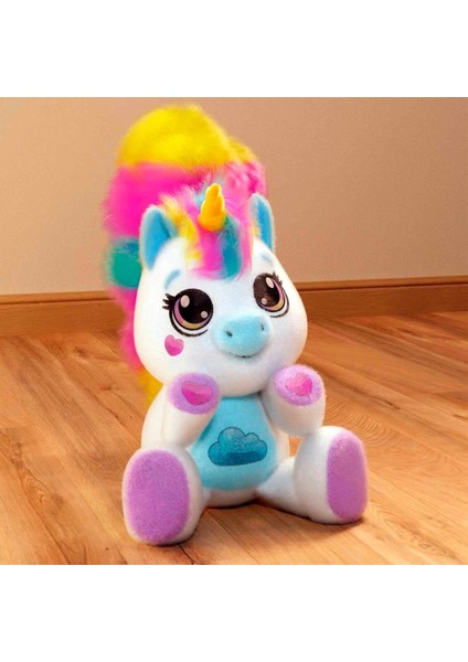Lily Sesli ve Işıklı Unicorn Peluş modelleri