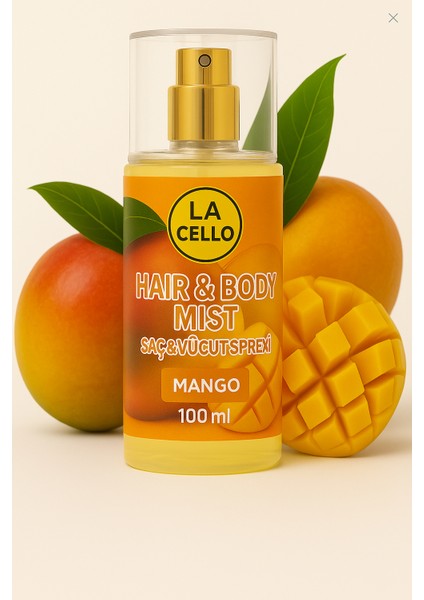 La Cellosaç ve Vücut Spreyi ( Mango ) fırsatları