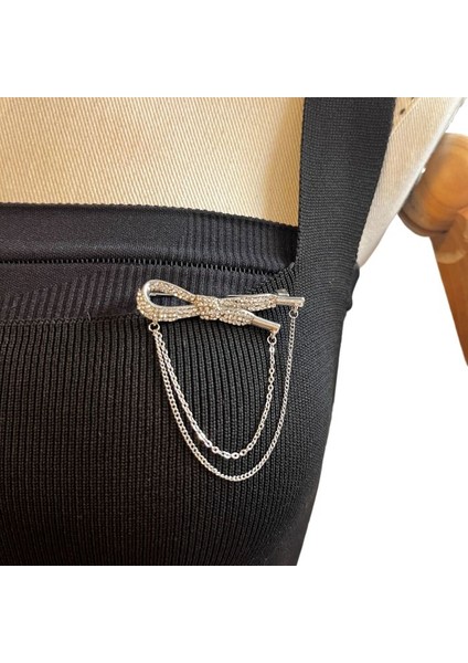 2026 Taşlı Fiyonk Model Çelik Broş / Yaka Iğnesi modelleri