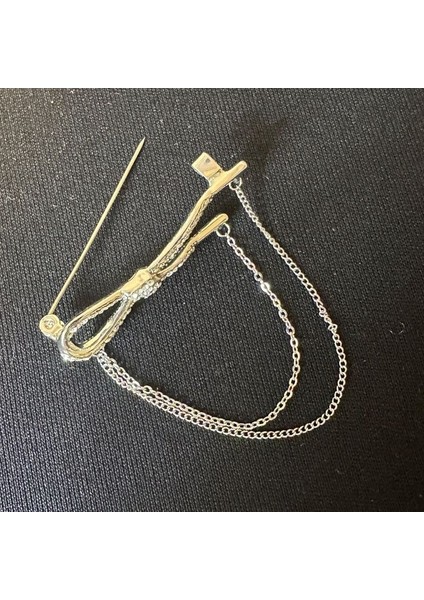 2026 Taşlı Fiyonk Model Çelik Broş / Yaka Iğnesi fırsatları