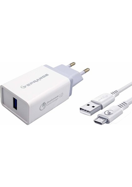 Huawei Mate S Mi̇cro Sh-21 Şarj Aleti̇ Başlik + Kablo Uyumlu