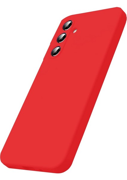 Samsung Galaxy A17 Uyumlu Kılıf First Mat Silikon Renkli Lüx Kamera Korumalı Kırmızı fiyatları