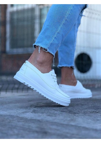 Beyaz Erkek Saraclı Casual Ayakkabı fırsatları