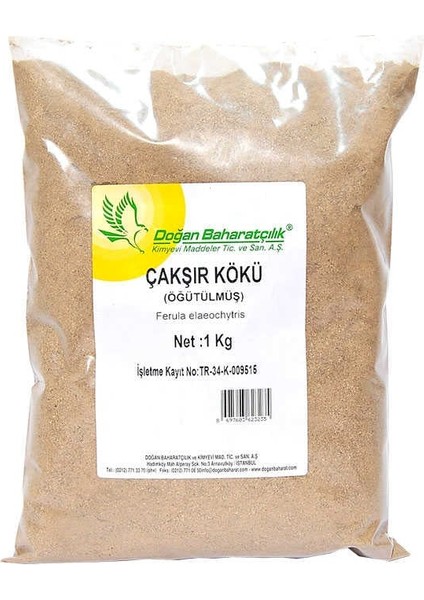 Çakşır Kökü Doğal Öğütülmüş 1000 gr Paket