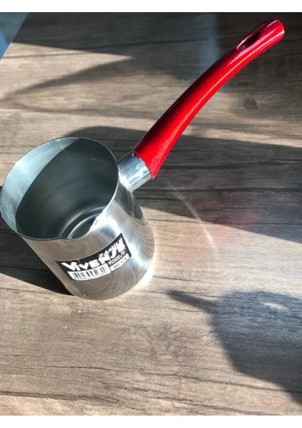 Paslanmaz Çelik Cezve 300 ml Kahve Pişirim Cezvesi Bakalit Saplı ROYALEKS-VVS100 fiyatları