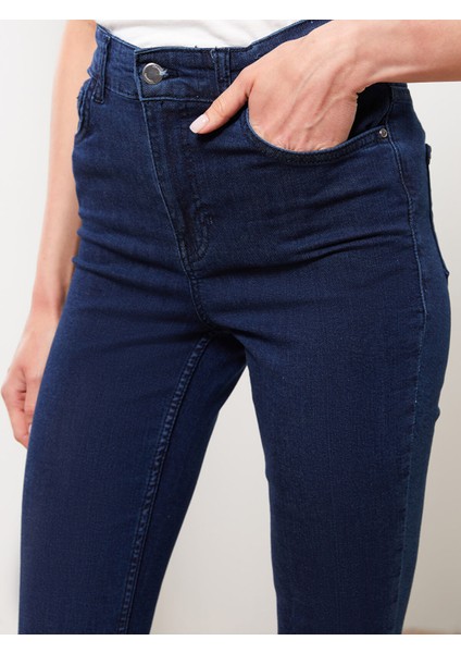 Yeni Sezon Yüksek Bel Mercury Skinny Fit Düz Cep Detaylı Kadın Jean Pantolon modelleri