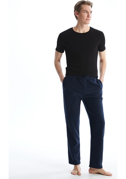 Yeni Sezon Standart Kalıp Polar Erkek Pijama Altı