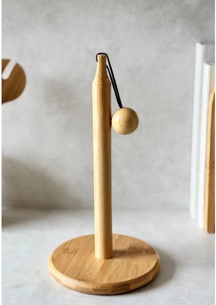 MIEN-1074 Mien Bambu Dik Kağıt Havluluk | Doğal Şık Dayanıklı Mutfak ve Banyo Düzenleyici fiyatları