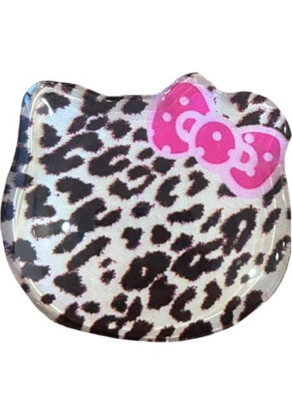 Pop Socket Telefon Tutucu Benekli Kedi Pudra