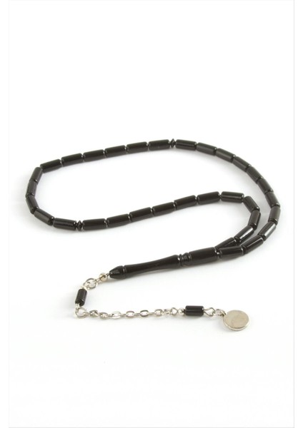 Ds-Derin Kapsül Plastik Tesbih 4X10 Mm-Siyah fiyatları