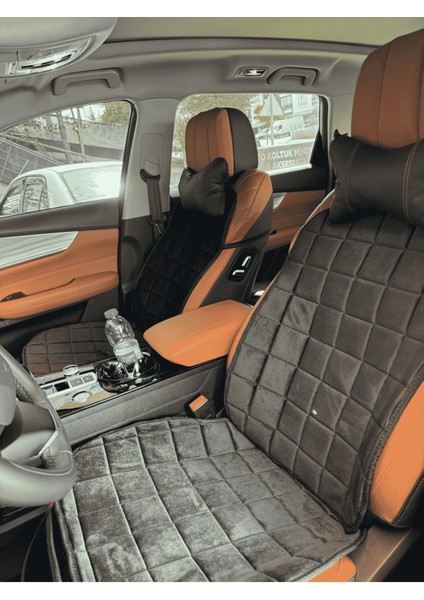 Renault Megane 4 Koltuk Minderi Ortopedik Cepli Araç ve Kılıf Seti – Tam Uyumlu, Antrasit Renk, Konforlu Tasarım fırsatları
